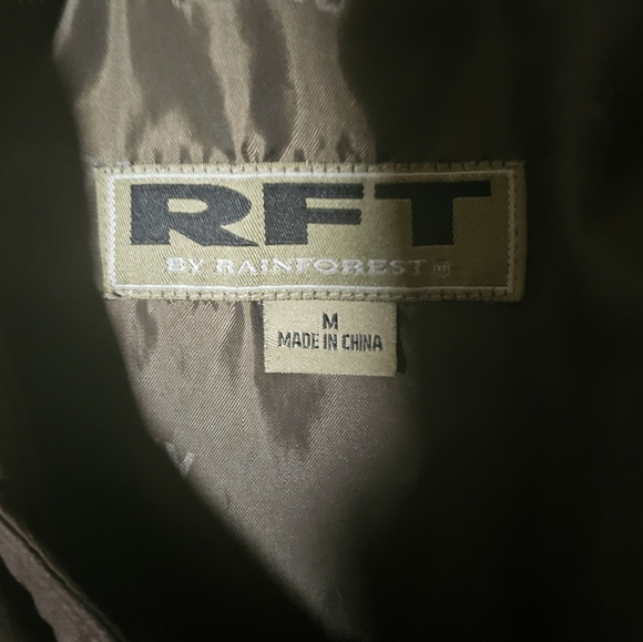 RFT by Rainforest Men’s Brown Field Jacket – Size M - Picture 2 of 3